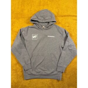 NF The Search Hoodie Grey Pullover Long Sleeve Hooded Sweatshirt Mens